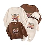 [ジュタオピン] 親子 お揃い 親子おそろいtシャツ 親子 お揃い 服 家族 ペアルック 親子ペアルック ワンピース 兄弟 ペアルック 子供と大人のお揃いコーデ おそろい服赤ちゃん おそろい 親子 親子ペアルック セット ワンピース ペアルック 冬 親子 カップルでお揃い パパとお揃い 家族 お揃い ロンパース mka7w052-BG-LTY-80