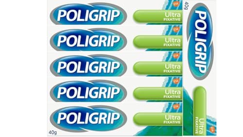 Poly-grip Denture Fixative Cream Ultra 40g (6)