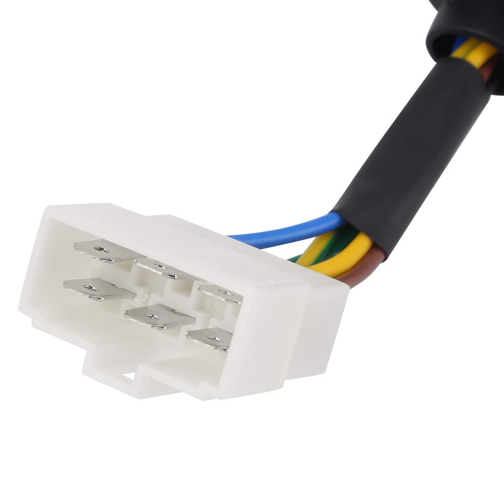 Shopping Pazzo Avviamento con interruttore a chiave di avviamento accensione a 6 fili per rimorchio per trattore per auto con generatore di gas 2.5-6.5KW 188F