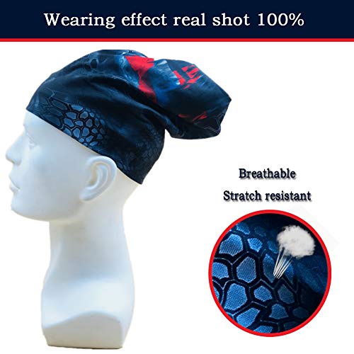 Seamless Neck Gaiter Shield Scarf Bandana Face Mask Seamless Uv Protection For Motorcycle Cycling Riding Running Headbands (A-09) #TOP3