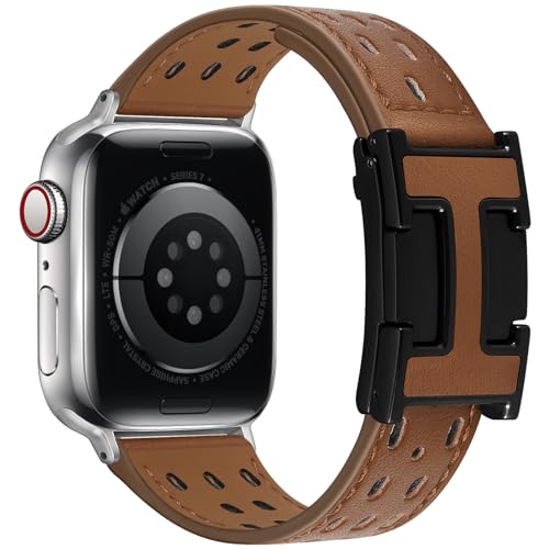 LUCO LAVAI for �A�b�v���E�H�b�` �o���h �����Y ���� H�^�o�b�N�� 44mm 45mm 46mm 49mm 42mm �R���p�`�u�� Apple Watch �o���h ���U�[ �r�W�l�X �v �����x���g SE3 SE2 SE/Series11/1