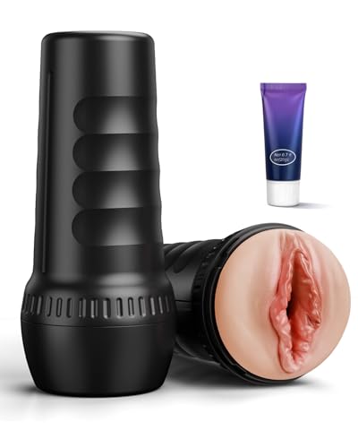 Male Sex Toy Viigoo Realistic Pocket Pussy Sex Toy for Men with 6.7in Depth Pocket Pussies Men Masturbation Stroker Blowjob Sex Machine Male masterburbater Quiet Adult Sex Toys for Men Adult Toy
