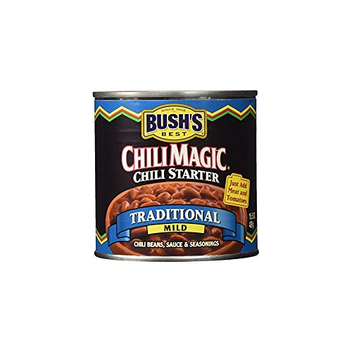 Bush's Chili Magic Chili Starter: Traditional Mild (3 Pack) 15.5 oz Cans Thank You for Your Trust in Our Services