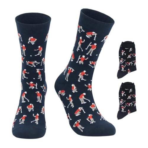 OIXEYA Calcetines Divertidos para Hombres, Motivos Golf de Neumáticos, Regalos para Navidad, Día del Padre, Día del Hombre y San Valentín OIXEYA Calcetines Divertidos para Hombres, Motivos Golf de Neumáticos, Regalos para Navidad, Día del Padre, Día del Hombre y San Valentín