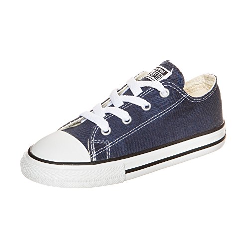 Tomaia in tela Converse Chuck Taylor all Star, Scarpe da Ginnastica Unisex - Bambini e Ragazzi, Marina Militare, 26 EU