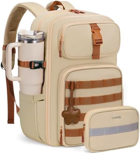 YOREPEK Sac à Dos Militaire 45L – Grand Sac Rando Homme Avec Système MOLLE, Idéal Pour Le Camping, Trekking Et Voyage