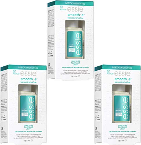 Essie Base Coat Smooth-E, set of 3 (3 x 13.5ml)