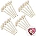 Pseutio 30 PCS Mini Wooden Hammer for Chocolate, Crab Mallets, Hammers for Breakable Heart