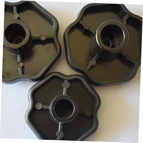 Juego de 4 Perillas de Repuesto para Tapa de Olla a Presión IMIKEYA de Plástico Negro Resistente al Calor miniatura 2