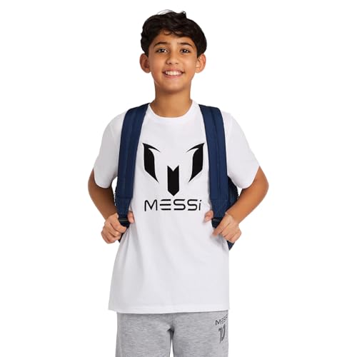 Image of Messi Lifestyle Backpack, Bookbag with Pockets & Adjustable Straps