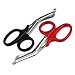 AAPROTOOLS Set of 2 (Black RED) Trauma Paramedic EMT Shears Scissors 7.5