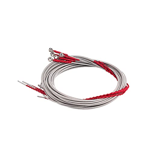 ifundom 5pcs Nickel Bass Strings Double Bass Scale Replacement Strings for for