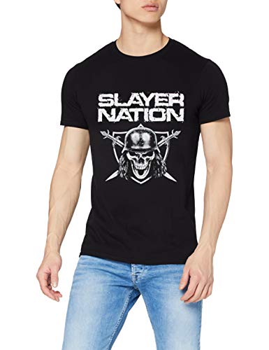 Rockoff Trade Slayer Nation T-shirt pour homme - Noir - Medium