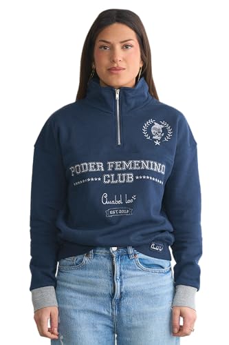 Sudadera Polo Club (FR/ES, Letras, XL, Regular, Regular)