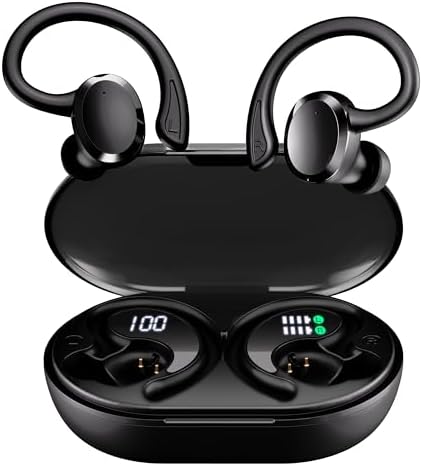 Auriculares Bluetooth Deportivos Inalámbricos con Gancho de Oreja