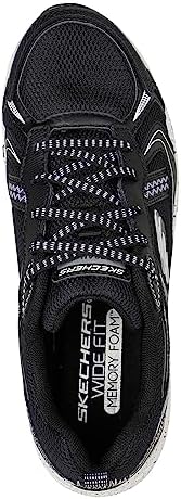 Skechers Sport HillcrestVast Adventure Womens Sneaker 6 BM US Blackwhite | Image 3