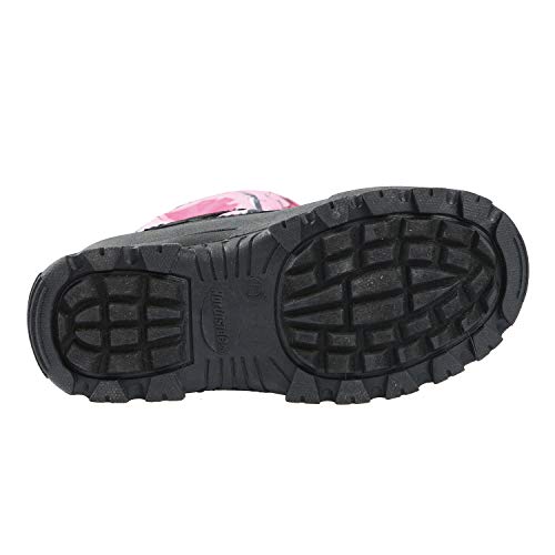 Image of Northside Frosty Insulated Winter Snow Boots for Girls and Boys with Rugged, Water Resistant Nylon Upper, Quick-Drying Lining, Removable EVA Insole, and Durable TPR Outsole