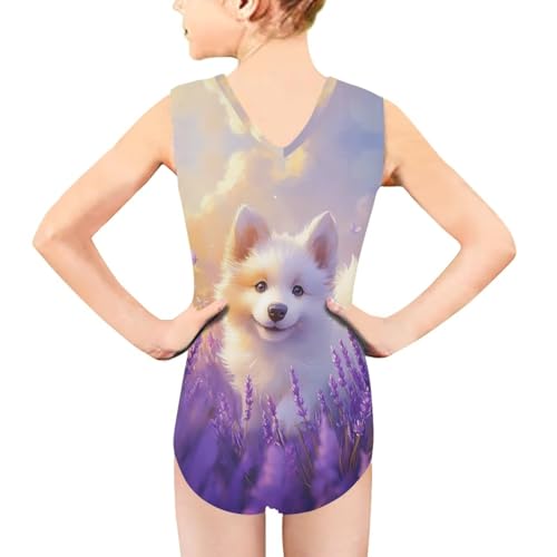 Image of Girls Swimsuit 3-14Y One Piece Swimwear Sleeveless Girls Bathing Suit