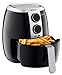SOGO Air Fry 10475 - Friggitrice ad Aria Calda Senza Olio, capacità 3,5 l, 1500 W con Controllo della Temperatura e Timer, Libro di Ricette, Forno Elettrico Senza surriscaldamento,