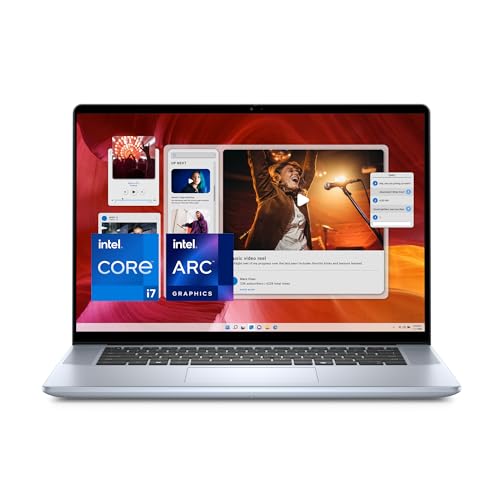 Dell Inspiron 16 Plus 7640 Ordinateur Portable 16'' 2.5K 120 Hz, Intel Core i7-13620H, 16 Go RAM, 1 to SSD, Windows 11 Home, Lecteur d'empreintes, Clavier...
