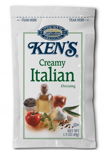 Kens Creamy Italian Dressing 60 packet
