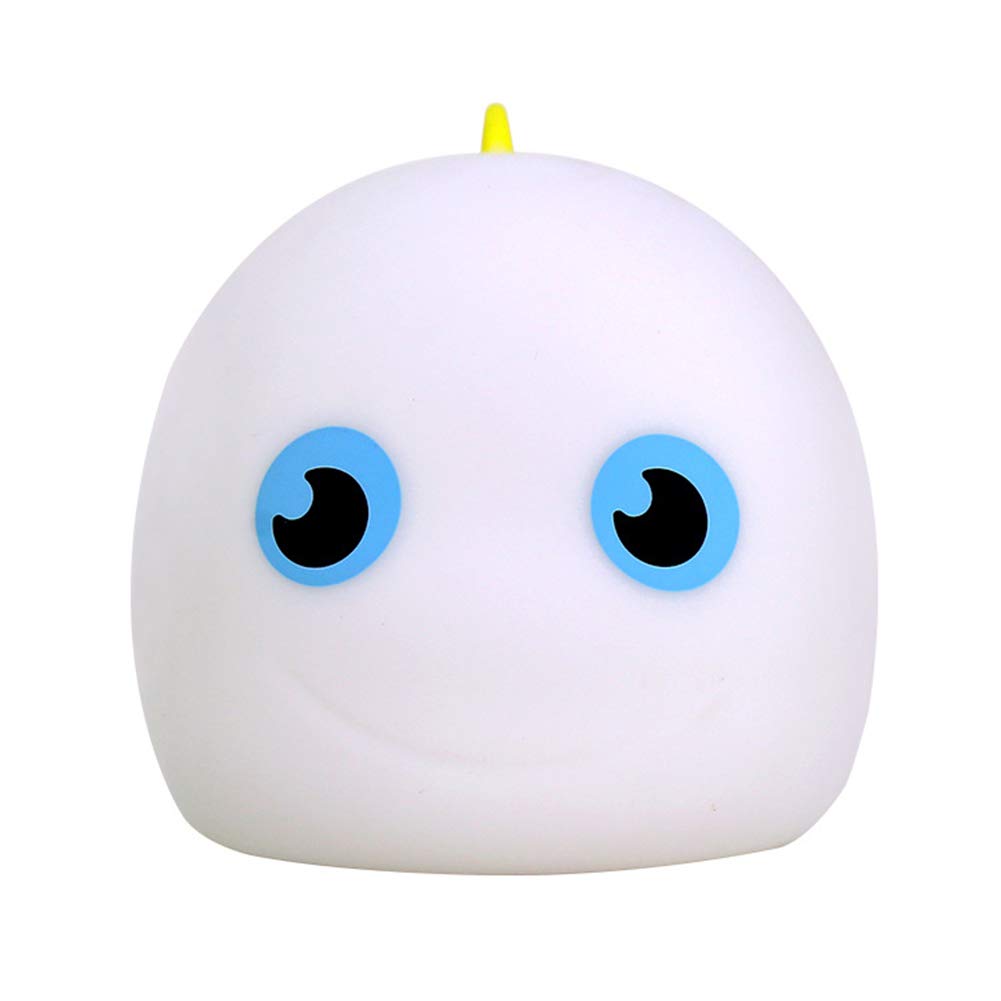 Cadeau de Noël enfant lampe poisson silicone veilleuse multicolore USB