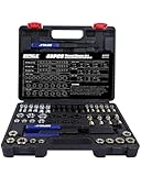 HIPULX Thread File Set - 5140 Alloy Steel SAE & Metric Thread Files with Ergonomic Handle - Professional Thread Restorer Kit Repair Tool for Automotive, Plumbing (49 PCS Thread Repair Kit)
