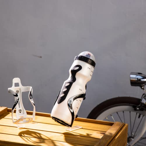 N+1 Water Bottle Cage Designed For Sport And Pet Bottles, Ideal For Road Cycling, Mountain Biking, And Bikepacking (White) #TOP7