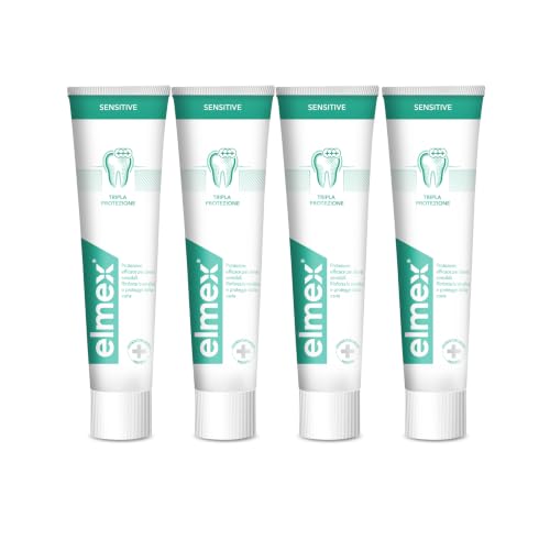 Elmex Sensitive Pasta de Dientes Pack 4x75ml