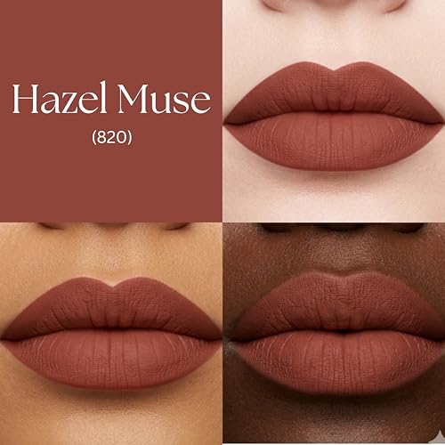 Image of BARELOVE SLAY All Day Non-Drying Liquid Lipstick for Women with Matte Finish One Swipe Application | Highly Pigmented |Smooth Glide Formula | Long Lasting | Transferproof | 12 ml | 820-HAZEL MUSE