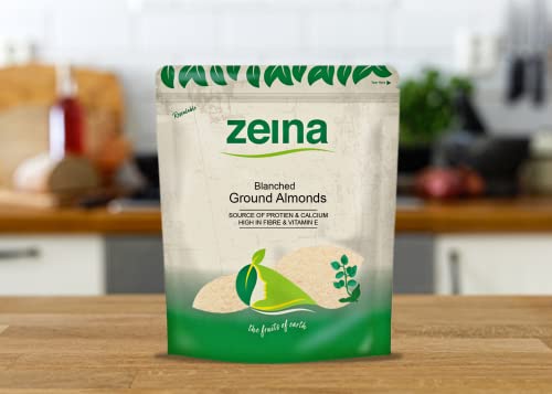 Zeina Blanched Ground Almonds (1Kg) - Almond Flour Naturally Contains Iron, Protein and Fibre for Healthy Cooking, Baking, Smoothies, Paleo and Keto Diets - Gluten-Free and Vegan Approved - 3