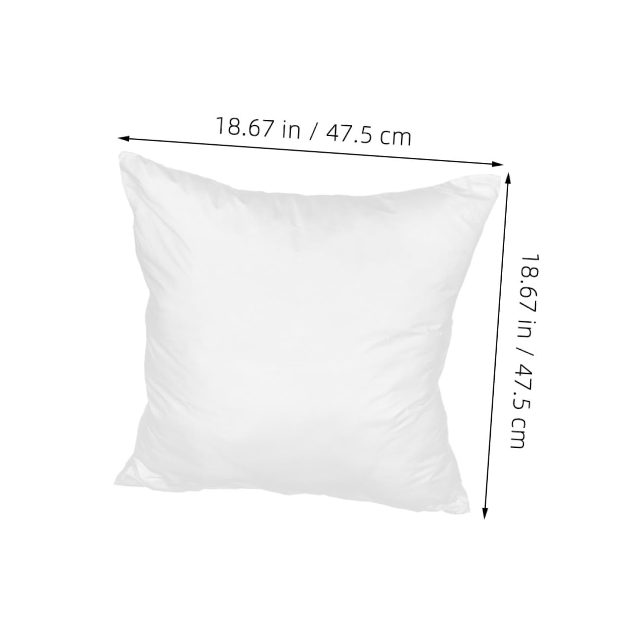 Happyyami Zippered Pillow Protector Cover for Sofas Beds Outdoor Furniture Soft Material Cushion Liner Chic Modern Design for Decorative Pillow Inserts Extra Protection for Longevity