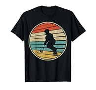 Retro Roller Hockey design. Roller Hockey Retro Vintage 70s 80s Rink Hockey Lovers Quad Hockey Skates Gifts. Lightweight, Classic fit, Double-needle sleeve and bottom hem
