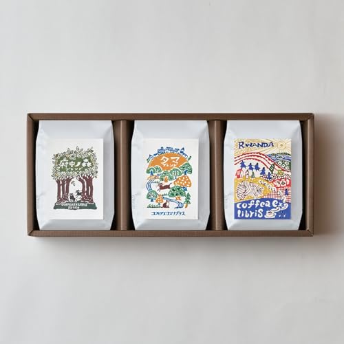 COFFEA EXLIBRIS スペシャルティコーヒー 150g×3種セット[コーヒー粉]