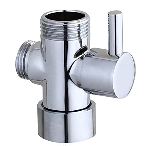 Vanne D'Inversion Inverseur De Vanne Vanne De DéRivation Vanne à Trois Voies Pour Toilettes Salle De Bain Cuisine Pomme De Douche à Main Et Douchette Fixe,PièCe De Rechange SystèMe De Douche Universel