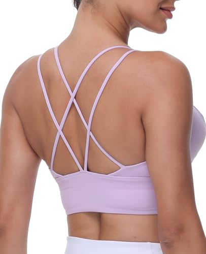 Image of MotoRun Bralettes for Women, Strappy Sports Bra Push up Bralette Sexy Bras Rave Top