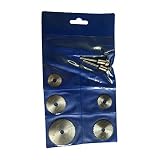 7 Pcs HSS Saw Blades Rotary Tool Circular Saw Blade Set Mandrel - 5 pcs Circular Saw Blades Set Mini