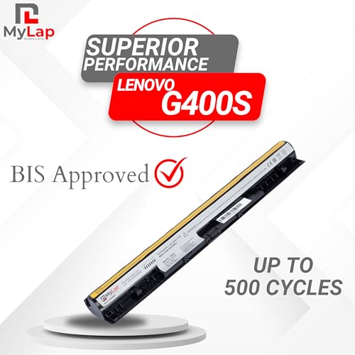 Image of Mylap Battery for Lenovo G505S G500S G400S G50-70 G50-80 G50-30 PN: L12L4A02 L12L4E01 L12M4A02 L12M4E01 L12S4A02 L12S4E01 Hi-Performance Battery 14 Month Replacement Warranty