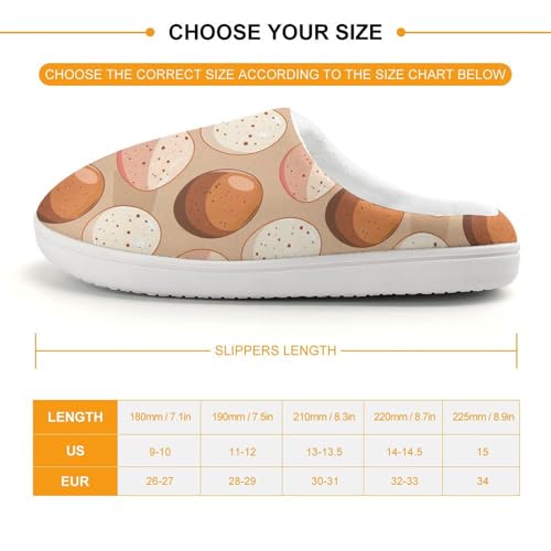 Chicken Eggs Cute Cotton Slippers Anti-slip House Shoe Slipper Indoor Outdoor2