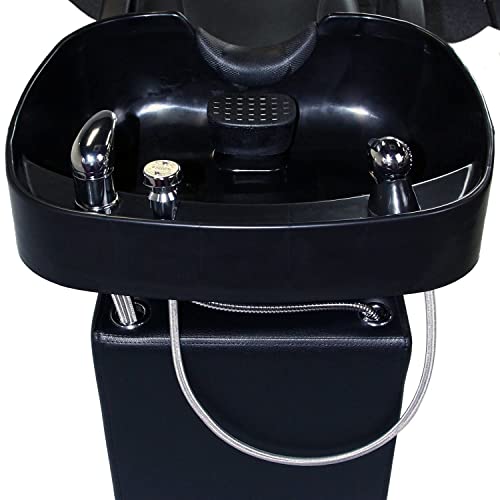 Gdy Backwash Barber Chair, Shampoo Chair Bowl Sink Station Spa Salon Beauty Equipment With Abs Plastic Vessel Sink #TOP6