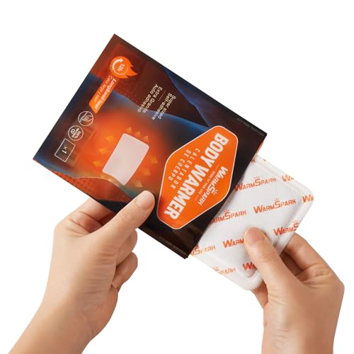 Body Warmers with Adhesive - Heat Warmer Patch Disposable Air Activated Hot Warmers - Up to 12 Hours of Heat - WarmSpark - Image 3