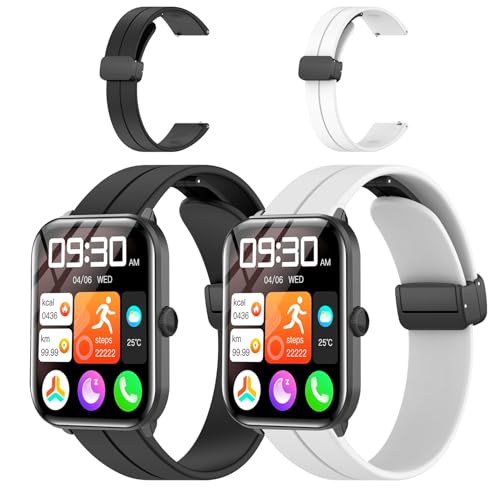 �y2�{�Z�b�g�z Vialove KW105-G01 �E�H�b�` �o���h �R���p�`�u�� �Ή� �����x�� 22mm �X�|�[�c�X�g���b�v �����x���g �X�|�[�c �o���h �V���J�Q�� �o�b�N���t�� �X�e�����X������ �t�@�b�V���� ��� �j�����p �T�C�Y�����\ �אg 