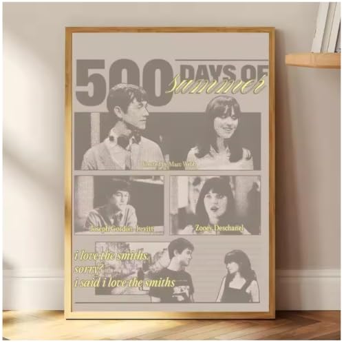 Poster film 500 Days of Summer mzo-wallpaper toile 50x70 cm déco