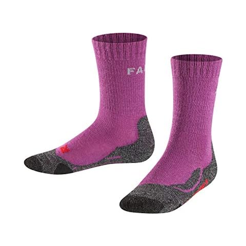 FALKE Unisex niños, TK2 Calcetines para senderismo, Lana Cover