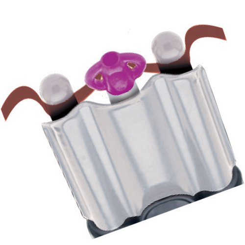 Plancha para cabello 2 en 1 Tourmaline Nano-cerámica miniatura 3