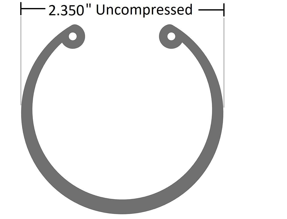 Generic SR 300-212 - 2-1/8'' Internal Snap Ring - Tru-Arc Type 2.350'' Uncompressed (2 Pack)