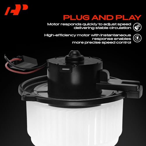 Image of A-Premium Front HVAC Heater Blower Motor with Fan Cage