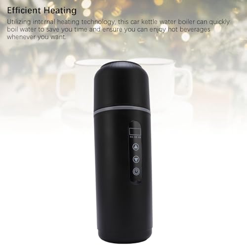 Hervidor Eléctrico Portátil para Auto 12V/24V 500ml Negro miniatura 6