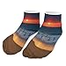 VstaDank Beach Red Sunset Ankle Socks 5 Pairs Fashion Invisible Low Cut Sock for Adult Casual Short Sock Soft Cozy No Show Socks
