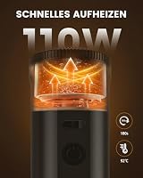 BESCOST Tragbare Espressomaschine mit Akku 20 Bar, Camping Kaffeemaschine für unterwegs USB-C, 2 in 1 Reisekaffeemaschine für NS Kapseln & Kaffeepulver, Auto, Wohnmobil, Wandern, Reise – Ansicht 4